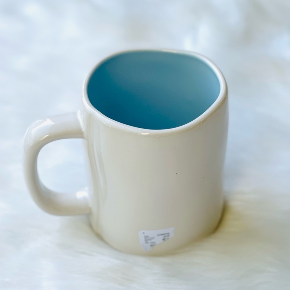 Rae Dunn Easter Powder Blue & White Love Some Bunny Coffee Mug NWT - Picture 2 of 4